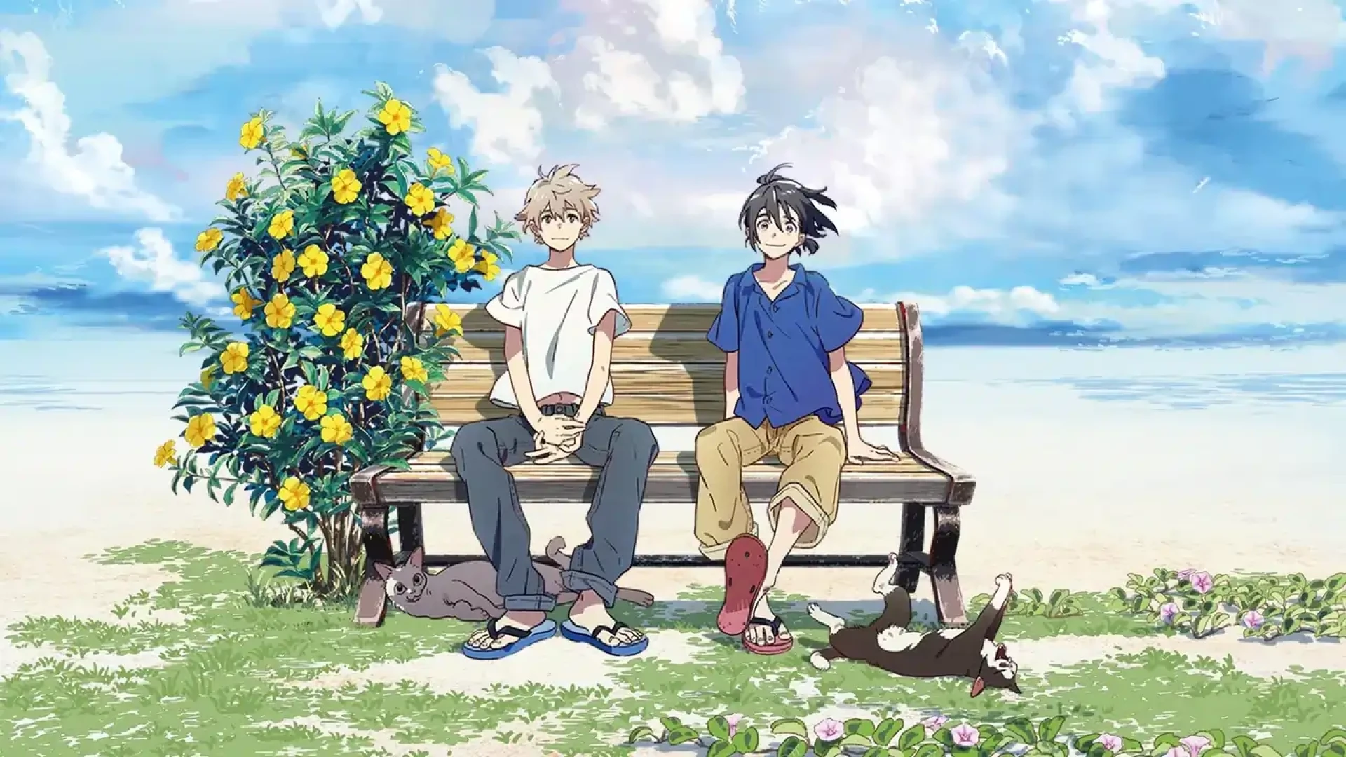 دانلود انیمه The Stranger by the Beach 2020