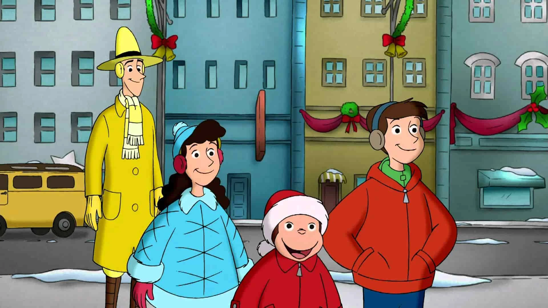 دانلود انیمیشن Curious George: A Very Monkey Christmas 2009