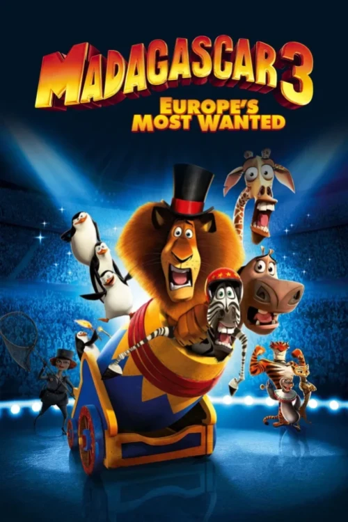 دانلود انیمیشن Madagascar 3: Europe's Most Wanted