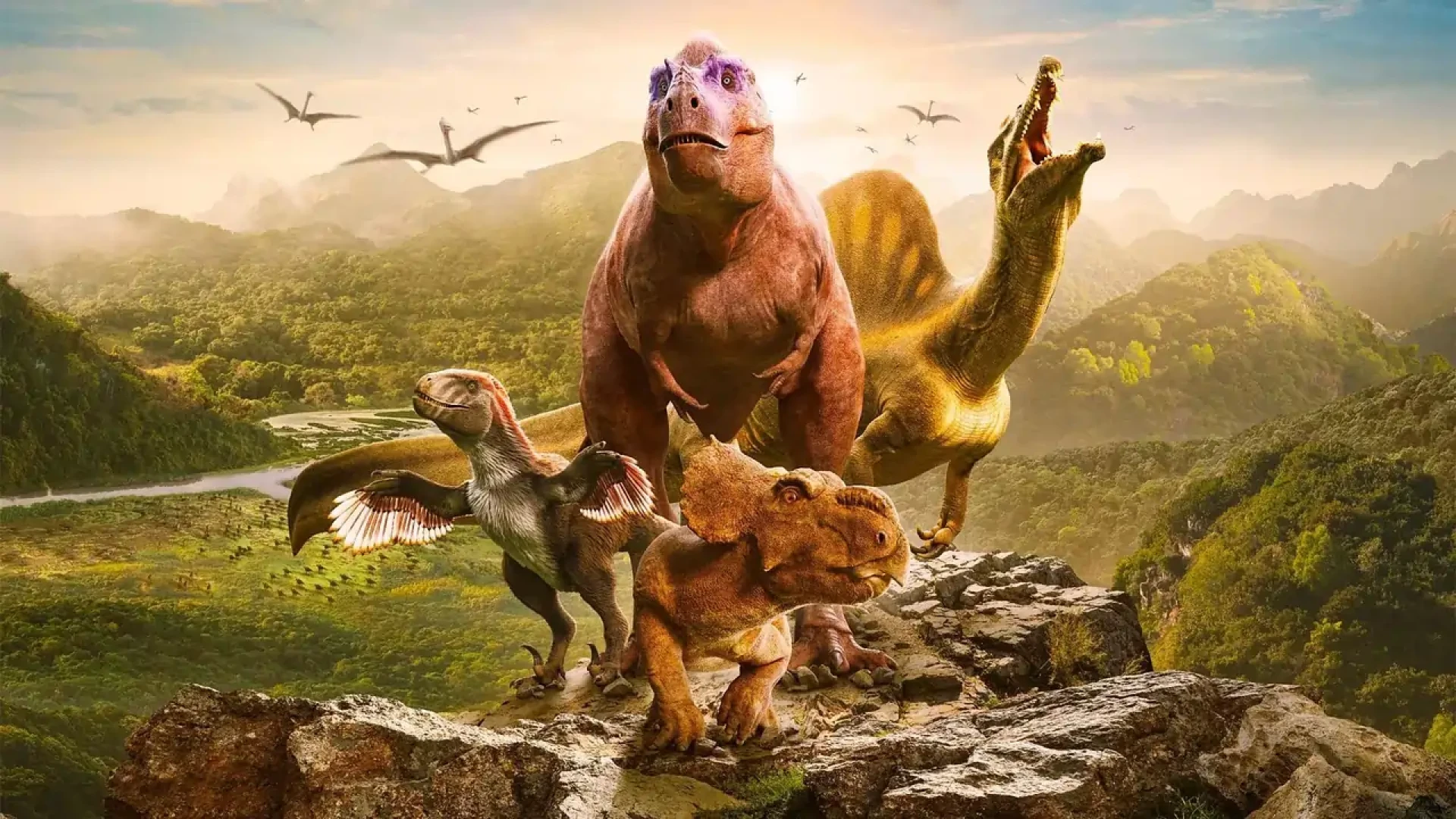 دانلود مستند Walking with Dinosaurs